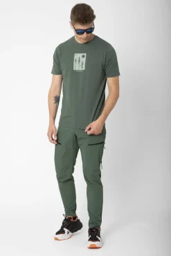 2117 Vaellus- Ja Metsästysvaatteet|Ulkoilu*housut Byxan 500 Forest Green