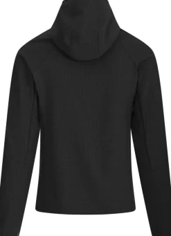 2117 Fleecet, Colleget Ja Hupparit*takki Mellom W 010 Black