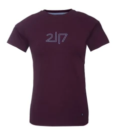 2117 Paidat, Neuleet Ja Topit*t-paita Alken W 709 Dk-Plum