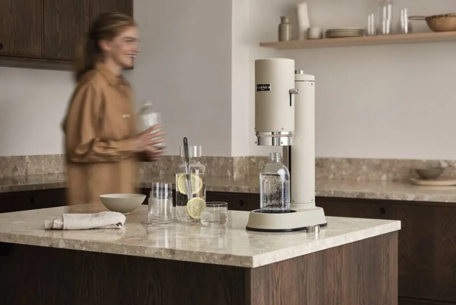 Aarke Muut Keittiön Pienkoneet*hiilihapotuslaite Carbonator Pro, sand