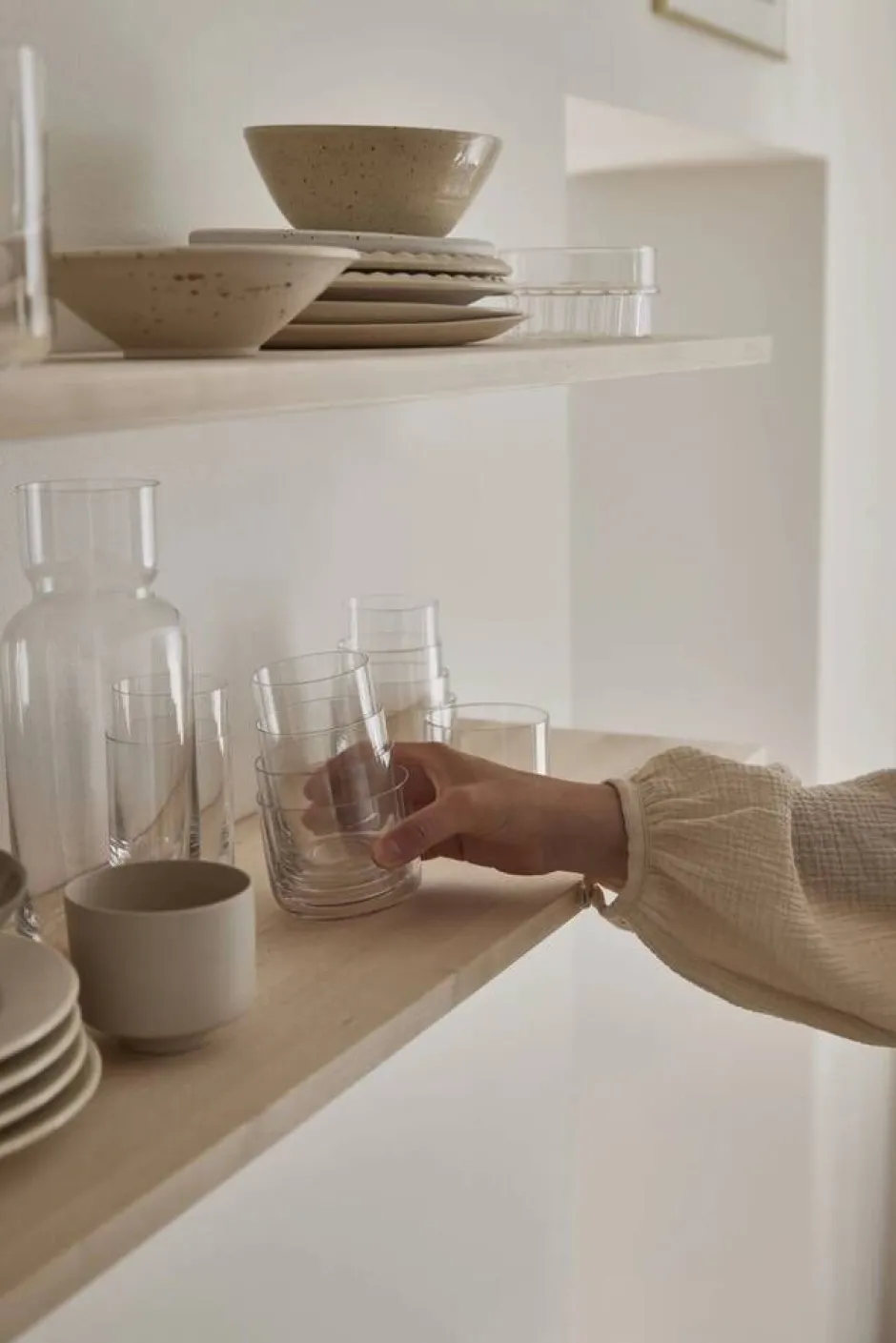 Aarke Muut Keittiön Pienkoneet*lasisetti Nesting Glasses 4 erikokoista