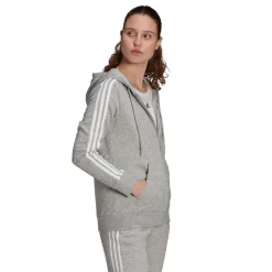 Adidas Fleecet, Colleget Ja Hupparit*collegetakki 3S ft fz hoody w GL0802 GL0802 Mgrey heather