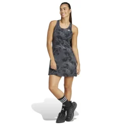 Adidas Shortsit, Mekot Ja Hameet*mekko Floral Graphic Single Jersey Dress IN7319 Carbon