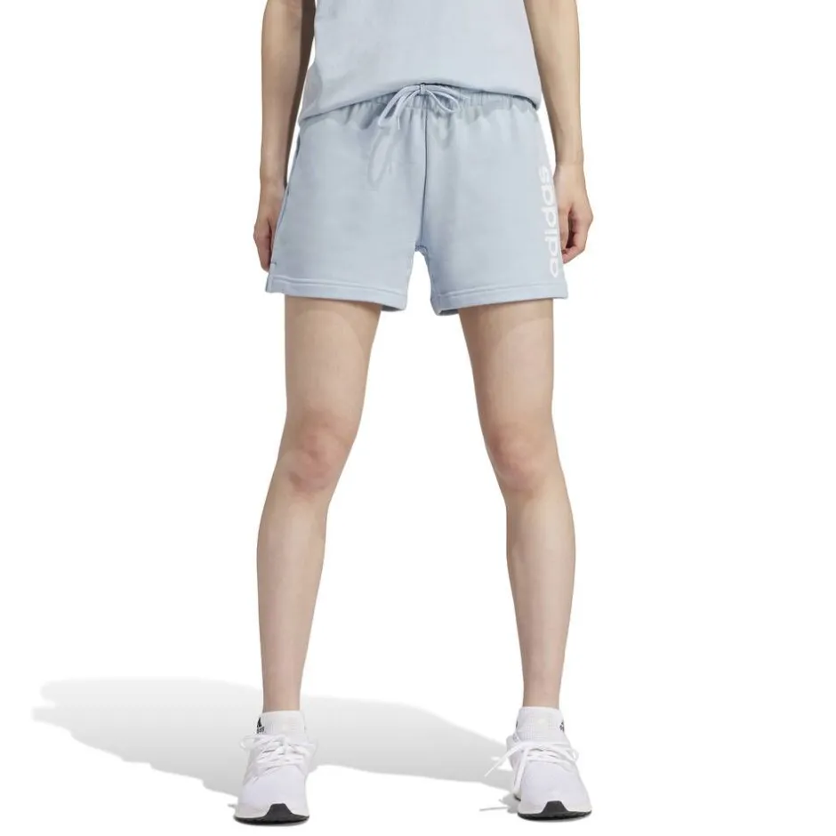 Adidas Shortsit, Mekot Ja Hameet*shortsit Essentials Linear French Terry Short IS2078 Blue