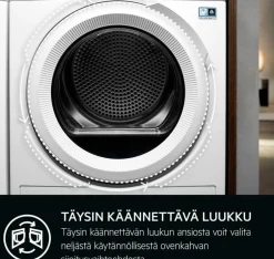 Aeg Pyykinpesu*kuivausrumpu TR832J84F 8 kg kondensoiva