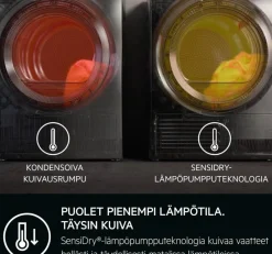 Aeg Pyykinpesu*kuivausrumpu TR832J84F 8 kg kondensoiva