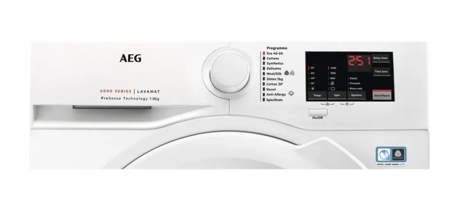 Aeg Pyykinpesu*pesukone LR612M84I 8 kg