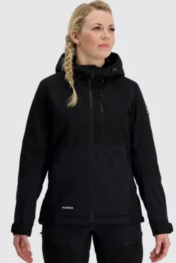 Alaska Vaellus- Ja Metsästysvaatteet|Ulkoilu*takki Trekking Lite Pro W BLACK/BLACK