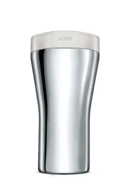 Alessi Juoma- Ja Baaritarvikkeet*matkamuki Caffa 40 cl valkoinen kansi