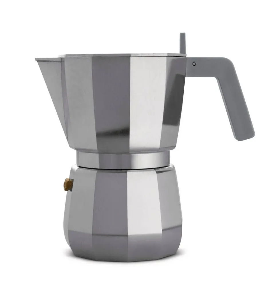 Alessi Juoma- Ja Baaritarvikkeet|Tarjoilu*MOKA Espresso pannu 6:lle kupille alumiini