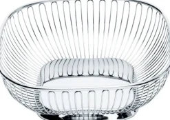 Alessi Tarjoilu*Neliönmallinen teräslankakori