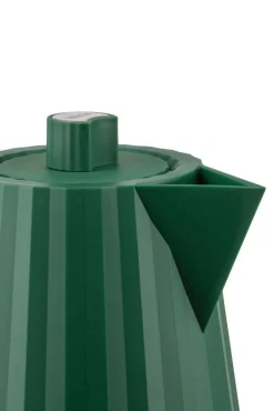 Alessi Kahvi Ja Kuumat Juomat*Plisse vedenkeitin 1,7 L vihreä