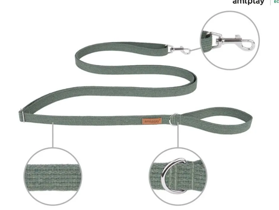 Amiplay Koirat*talutin 160-300x1,5 cm khaki