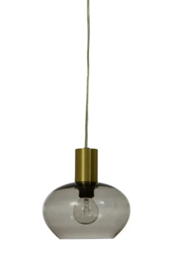 Sisustusvalaisimet*Aneta Lighting Bell Ikkunavalaisin mattamessinki/savulasi