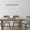 Sisustusvalaisimet*Aneta Lighting Espresso kattovalaisin 3-os. valkoinen/tumma puuväri