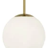 Sisustusvalaisimet*Aneta Lighting kattovalaisin Opal ø 30 cm mattamessinki