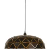 Sisustusvalaisimet*Aneta Lighting kattovalaisin Lattice 50 cm musta