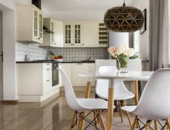 Sisustusvalaisimet*Aneta Lighting kattovalaisin Lattice 50 cm musta