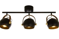 Sisustusvalaisimet*Aneta Lighting kattovalaisin Bow 3-os. musta