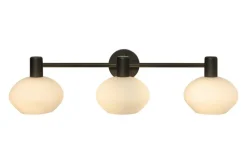 Kosteantilanvalaisimet*Aneta Lighting kylpyhuoneen seinävalaisin Elba 3-osainen mus