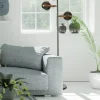 Sisustusvalaisimet*Aneta Lighting lattiavalaisin Bow 3-os. musta