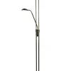 Sisustusvalaisimet*Aneta Lighting lattiavalaisin Nice LED uplight mustakromi
