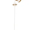 Sisustusvalaisimet*Aneta Lighting lattiavalaisin Bow 3-os. valkoinen