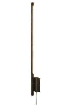 Sisustusvalaisimet*Aneta Lighting LED-seinävalaisin Stecco musta