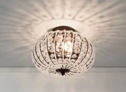 Sisustusvalaisimet*Aneta Lighting plafondi Edda musta