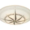 Sisustusvalaisimet*Aneta Lighting plafondi Kompass 42 cm valkoinen/musta