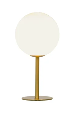 Sisustusvalaisimet*Aneta Lighting pöytävalaisin Molekyl mattamessinki