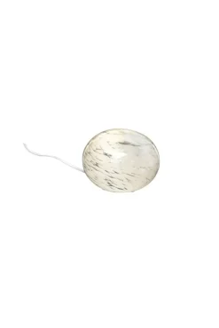 Sisustusvalaisimet*Aneta Lighting pöytävalaisin Globus 13 cm valkotäplikäs