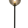 Sisustusvalaisimet*Aneta Lighting pöytävalaisin Molekyl 43 cm musta/savulasi
