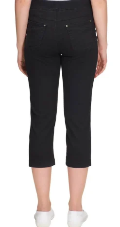 Anna Montana Shortsit Ja Caprit*caprit Jump in Jeans Rom Schwarz 1 / musta