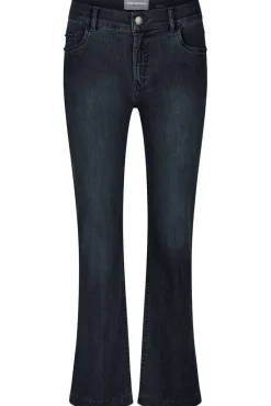 Anna Montana Farkut*farkut Finja Flared Fit Bern Blue/ Black 056