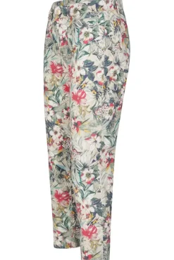 Anna Montana Shortsit Ja Caprit*housut Angelika Slim Fit 7/8 Athen Flower