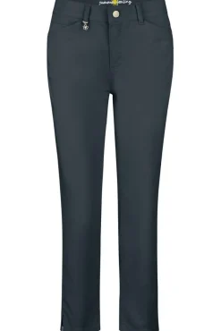 Anna Montana Housut*housut Angelika Slim Fit Zurich Marine 102 / tummansininen