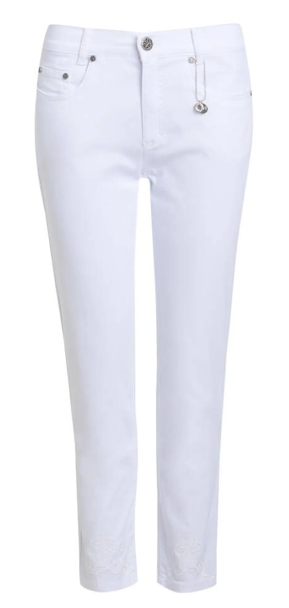 Anna Montana Housut*housut Angelika Milano 05 Weiss 3 / valkoinen