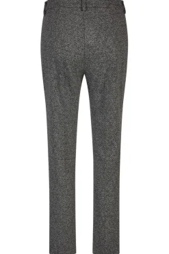 Anna Montana Housut*housut Rose Easy Fit Amaro Black / mustavalkoinen