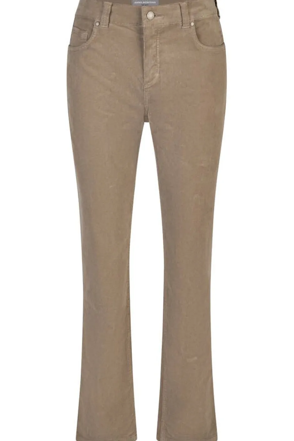 Anna Montana Housut*samettihousut Dora Comfort Flexi 4012 Trento TAUPE 124