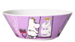 Moomin Astiat*Arabia Muumi Kulho 15 cm Niiskuneiti liila