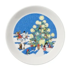 Moomin Astiat*Arabia Muumi lautassetti Piirustus & Joulu