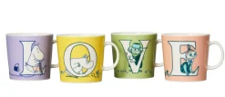 Moomin Astiat*Arabia Muumi Muki 0,4l ABC V