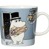Moomin Astiat*Arabia Muumi muki 0,3l Muumipappa harmaa