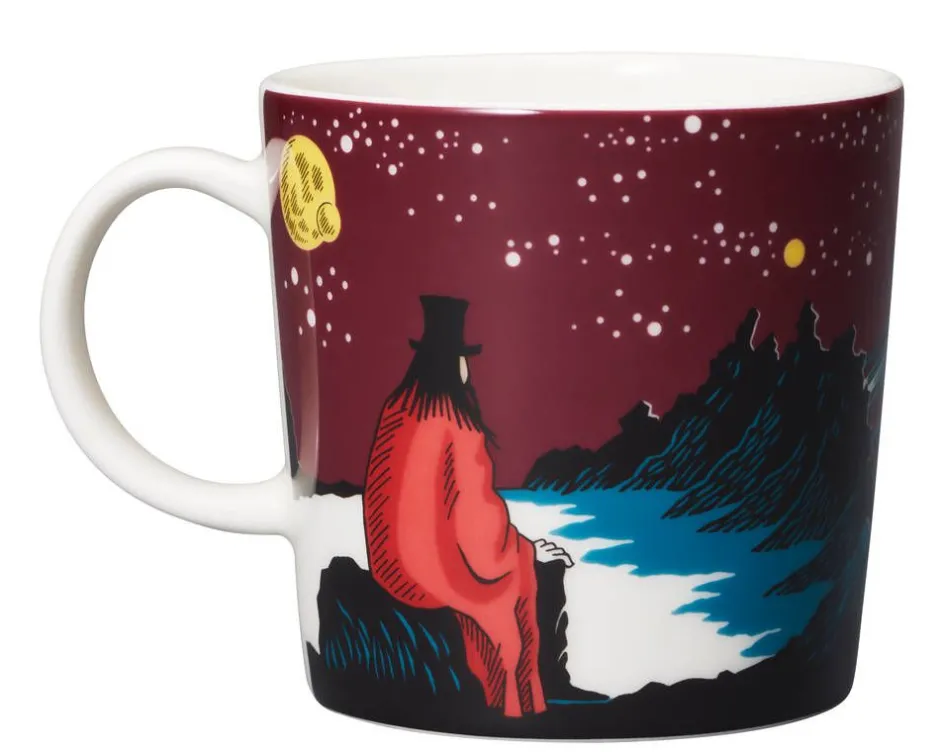 Moomin Astiat*Arabia Muumi muki Taikuri 0,3 L liila