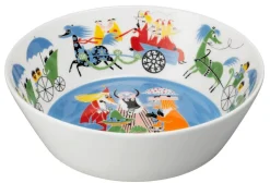 Moomin Tarjoilu*Arabia Muumi Tarjoilukulho Ystävyys 23 cm