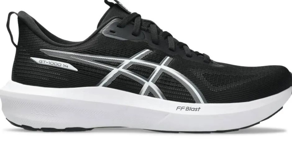Asics Juoksu- Ja Treenikengät*juoksukengät Gt-1000 14 002 BLACK/WHITE