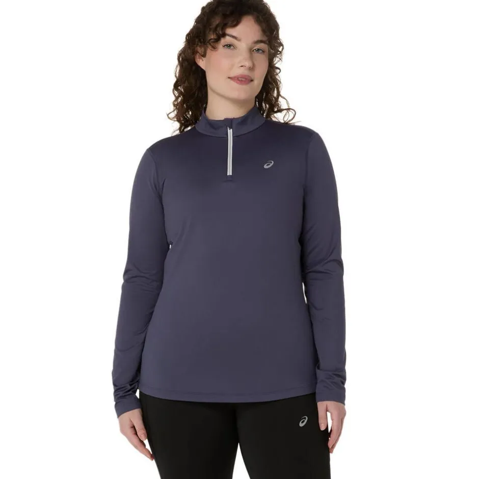 Asics Treenivaatteet*paita Core LS 1/2 Zip Winter Top W 500 INDIGO FOG