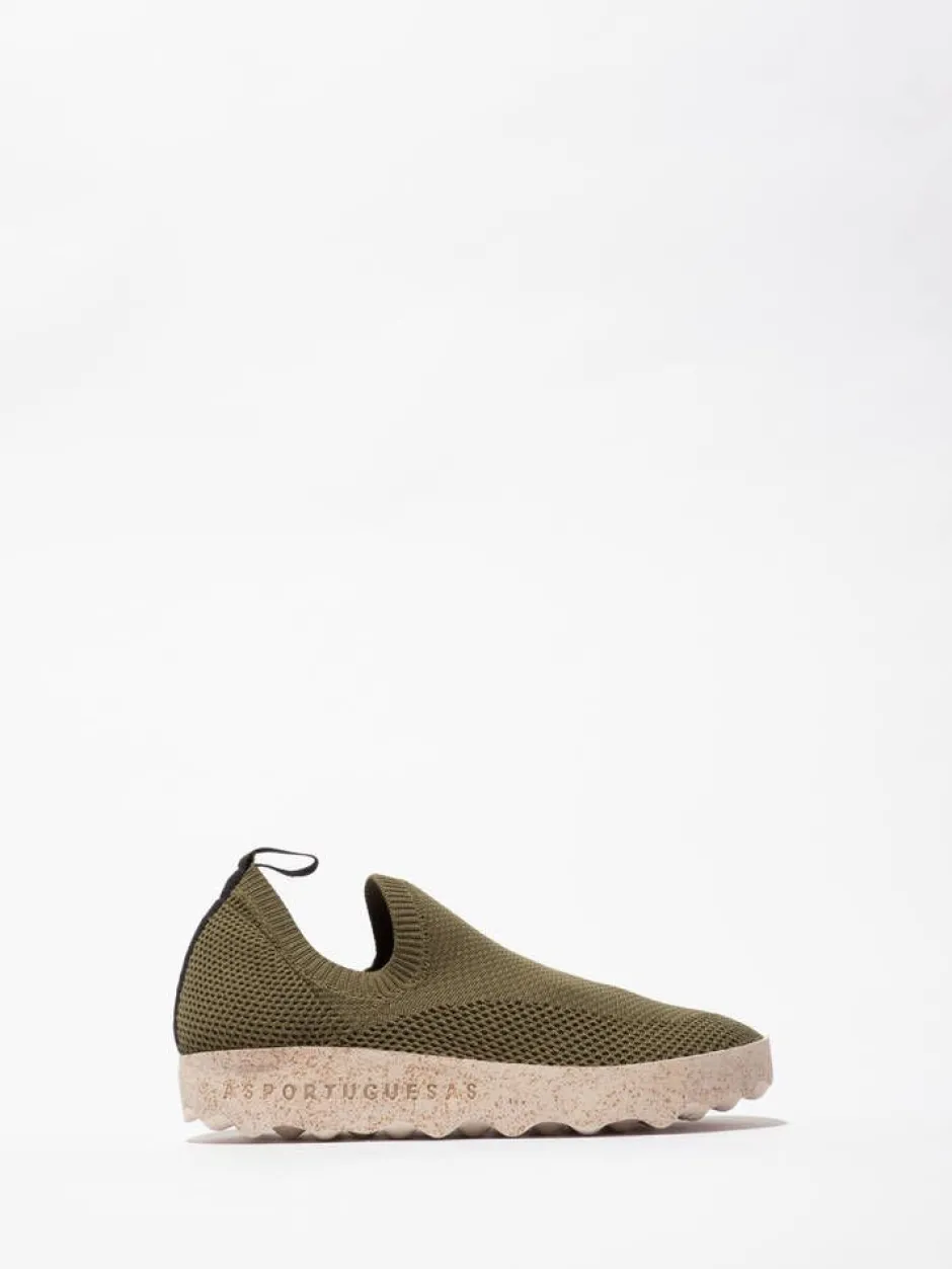 Asportuguesas Kävelykengät*kävelykengät 005 Clip Olive 005 Olive / natural sole