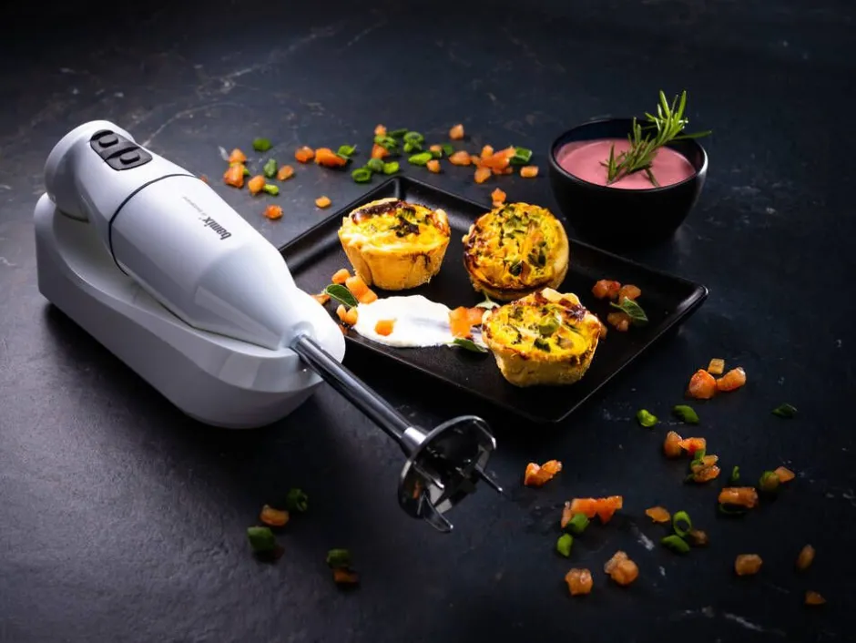 Bamix Yleis- Ja Monitoimikoneet*Cordless Plus sauvasekoitin ladattava valkoinen